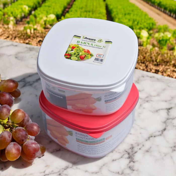3pcs Multipurpose Plastic Storage Boxes