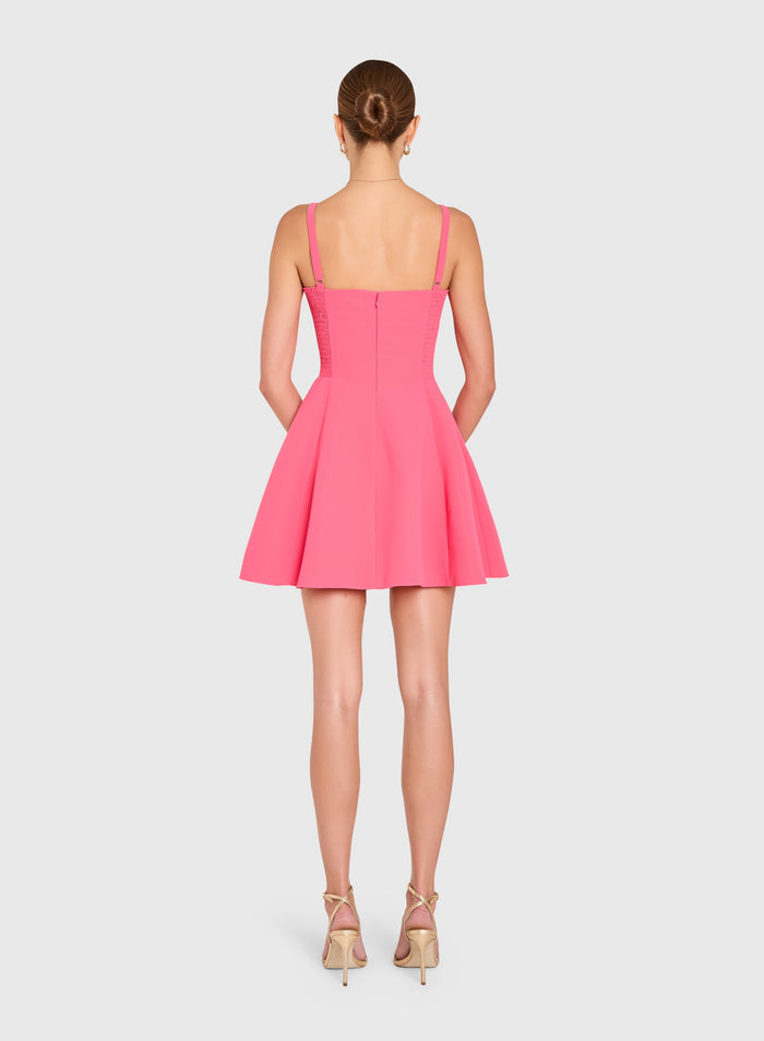 Amanda Uprichard Anna Dress in Taffy