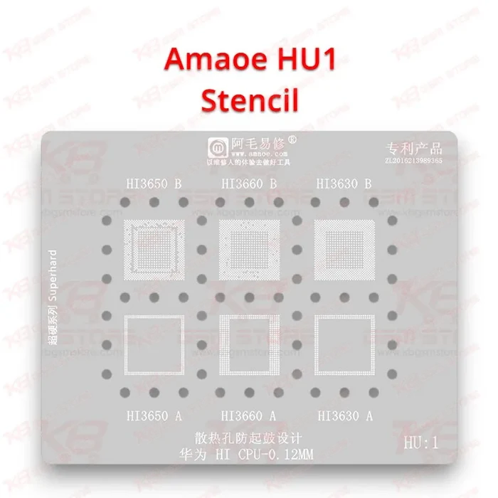 Amaoe HU1 Stencil