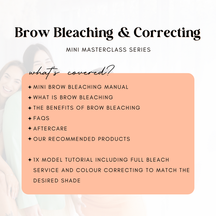 ASH Education - Brow Bleaching Mini Course