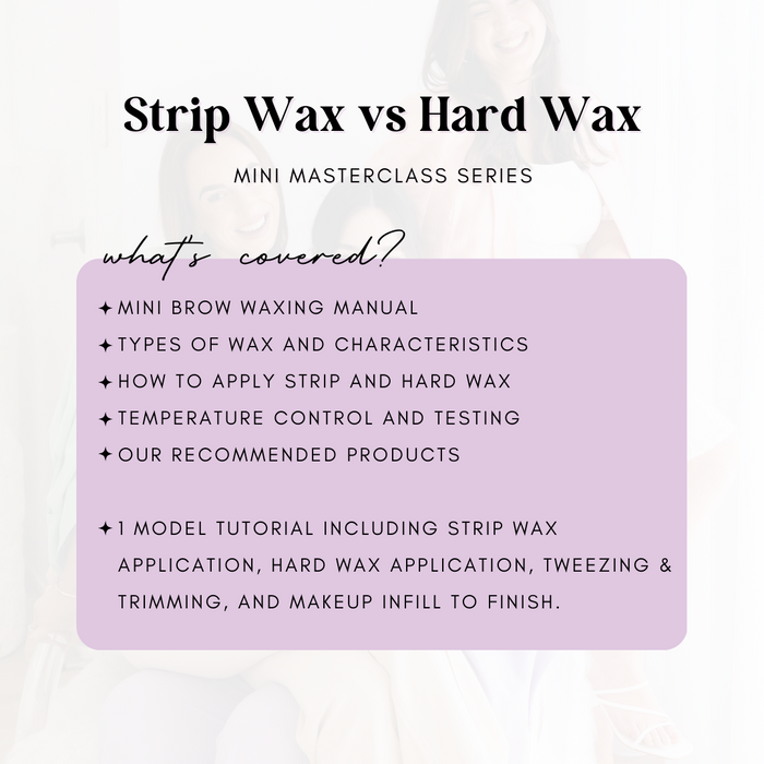 ASH Education - Strip Vs Hard Wax Mini Course