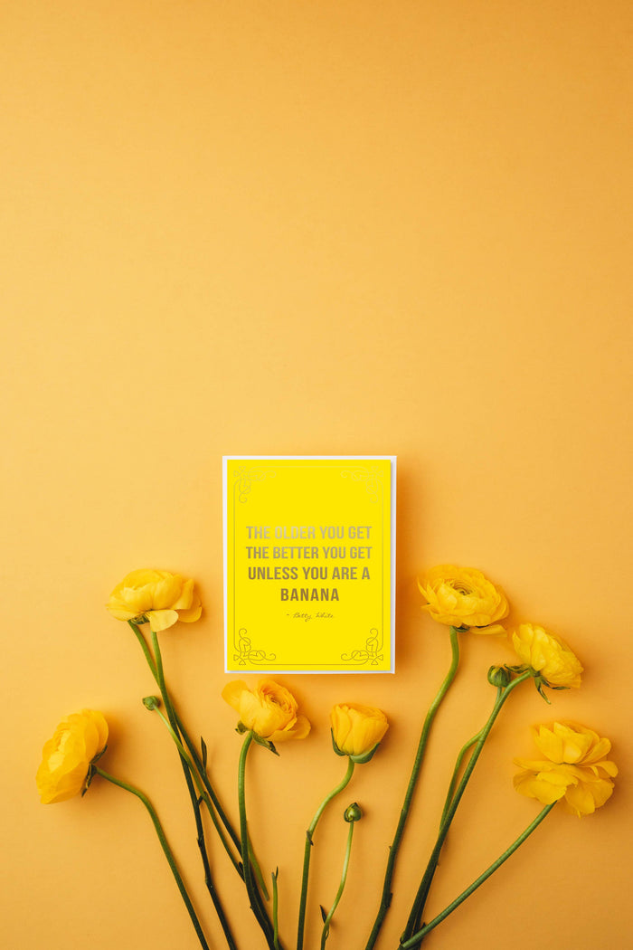 Birthday Banana Greeting Card