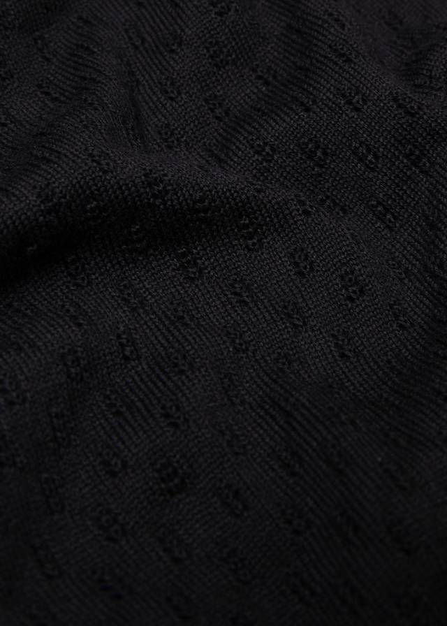 BLUTSGESCHWISTER Sweet Petite tradition black knit