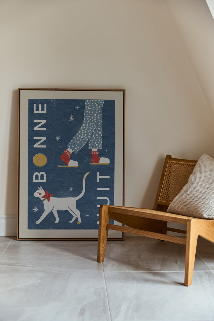 Bonne Nuit, Kitty, Canvas