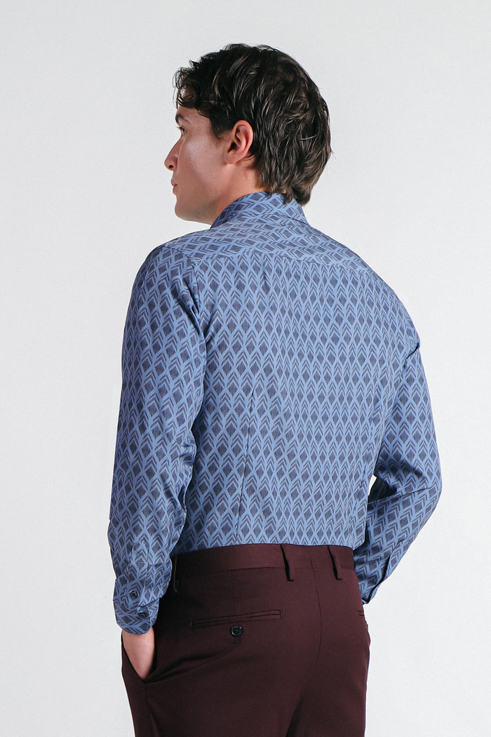 CAMICIA FANTASIA STRETCH AVION - Sonnybono