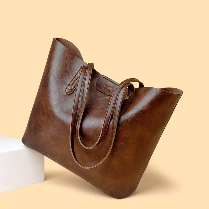 CL1427 - Retro Large Tote Fashion Bag