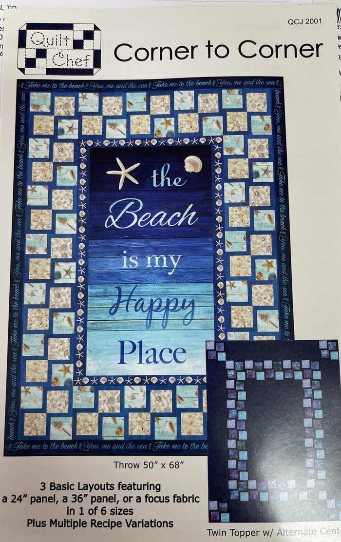 CORNER TO CORNER QUILT PATTERN