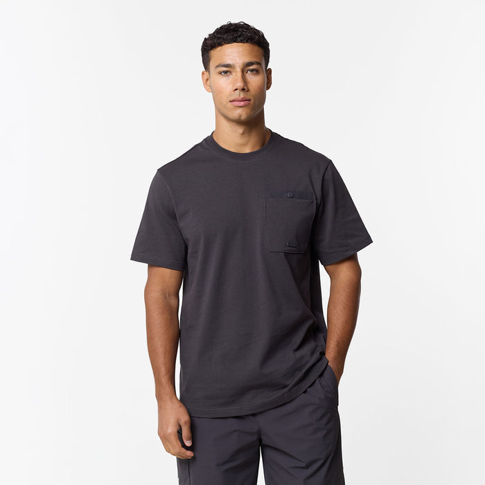 Double Pocket Tech T-Shirt Twinset | Charcoal