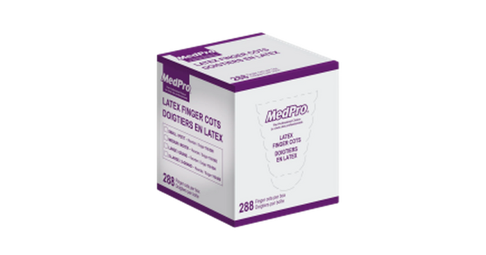 Finger Cots Latex (288/box) - large
