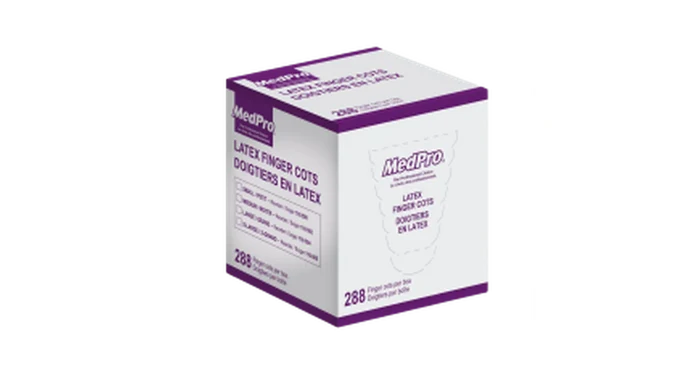 Finger Cots Latex (288/Box) - small