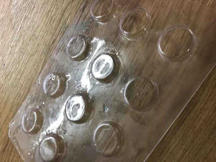 Flat Embed x2 - DB Bath Bomb Moulds