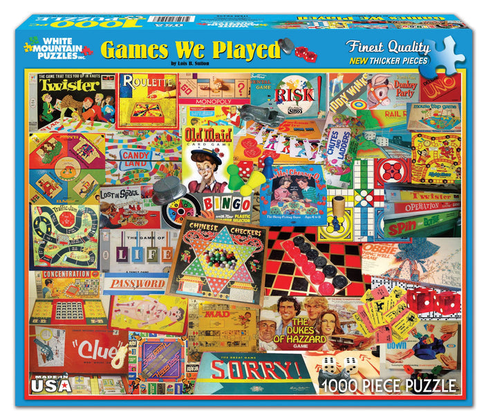 Games We Played Puzzle 1000 Pce