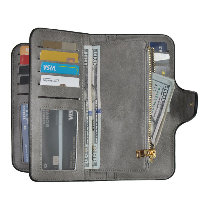 Gray NGIL Trifold Wallet