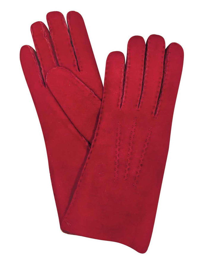 Lambskin Gloves - Red - Country Collection