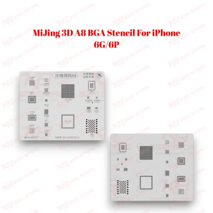 MiJing 3D A8 BGA Stencil For iPhone 6G/6P