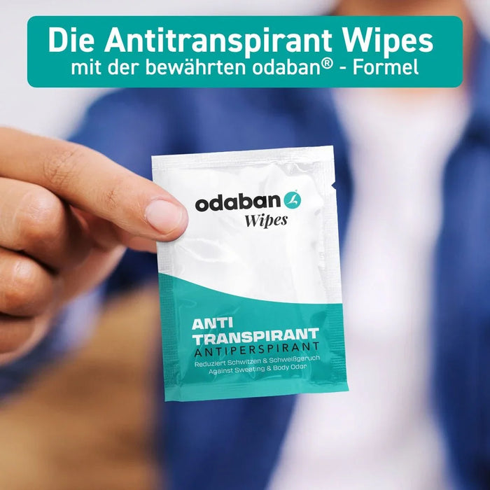 odaban® Antitranspirant Wipes - odaban®