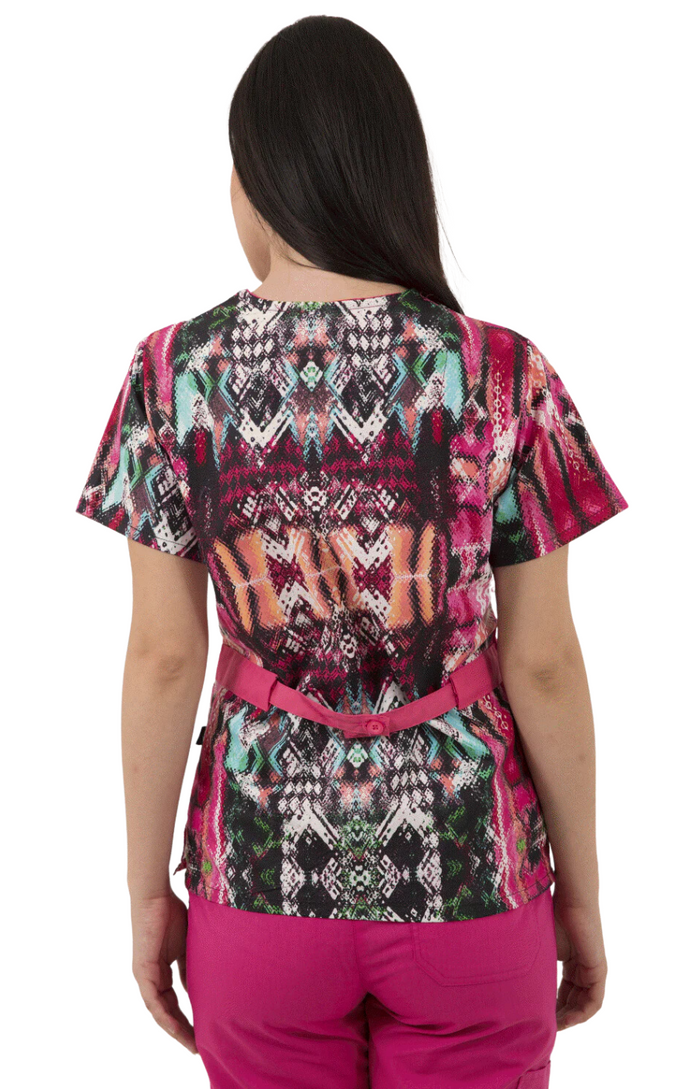 OUT Filipina Mujer Lakhanii Estampada Mod.3453 Tribal Pink