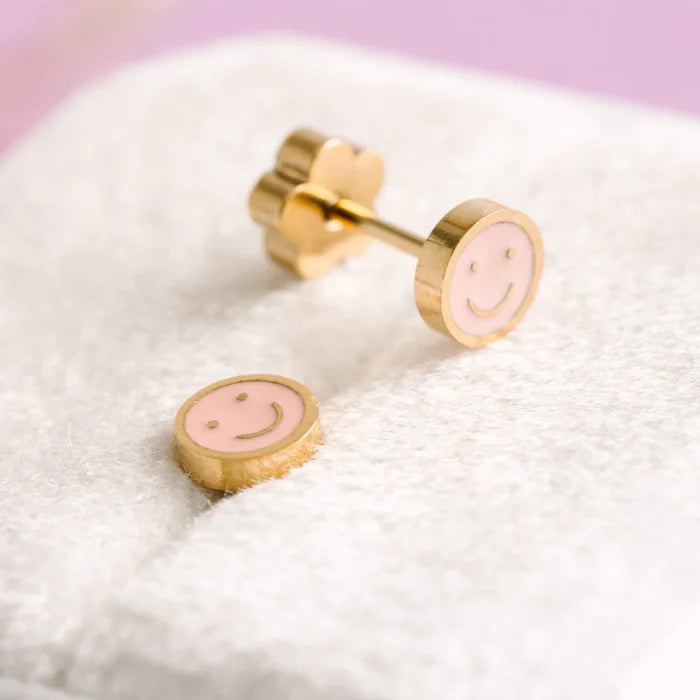 pink smiley