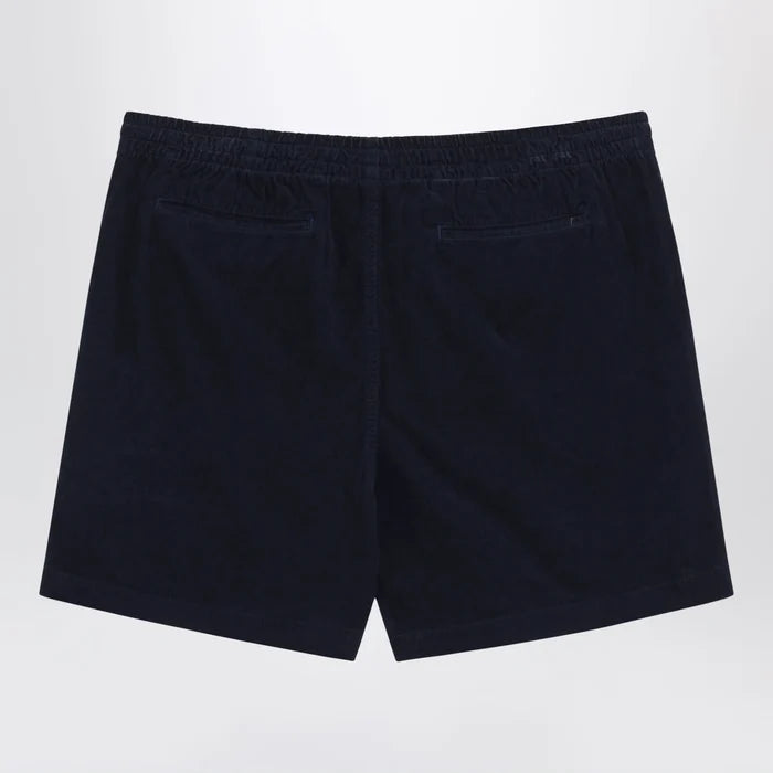 Polo Ralph Lauren - Navy ribbed Classic-Fit shorts