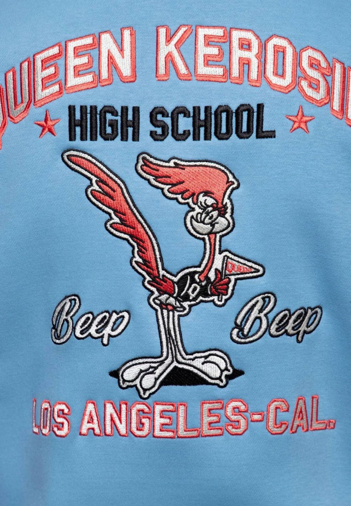 QUEEN KEROSIN COLLEGEJACK Q High School sky blue