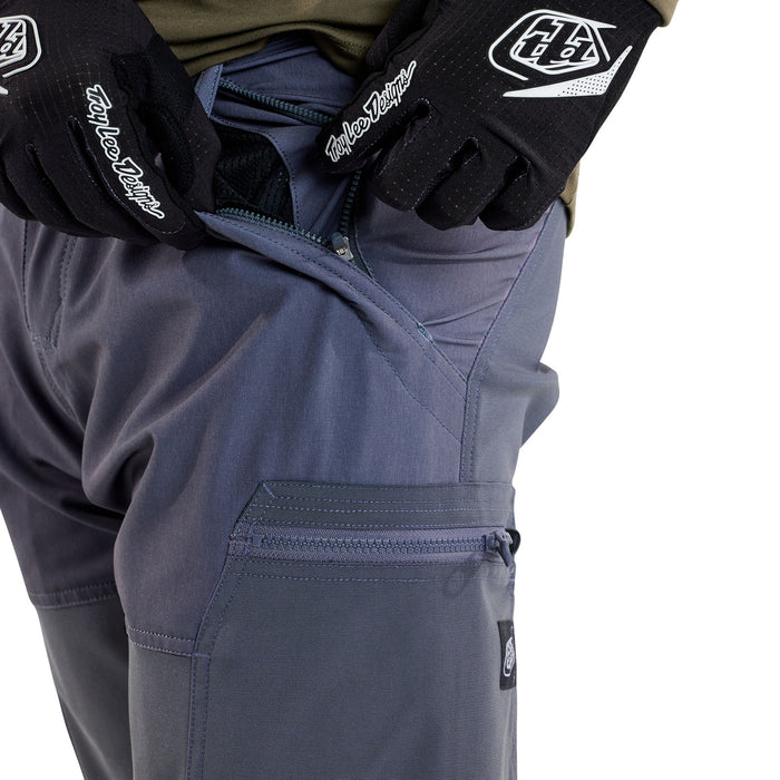 Ruckus Cargo Pant Mono Steel Blue
