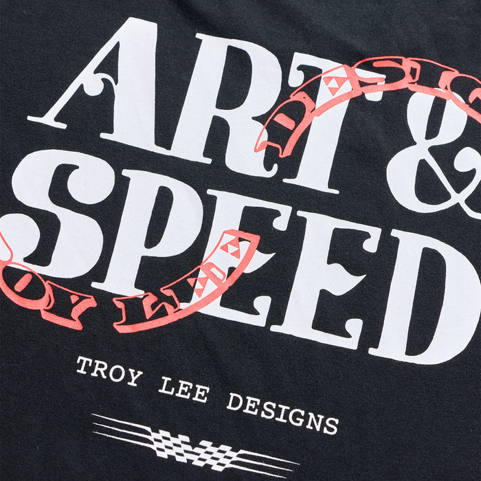 Short Sleeve Tee Pink Slips Black