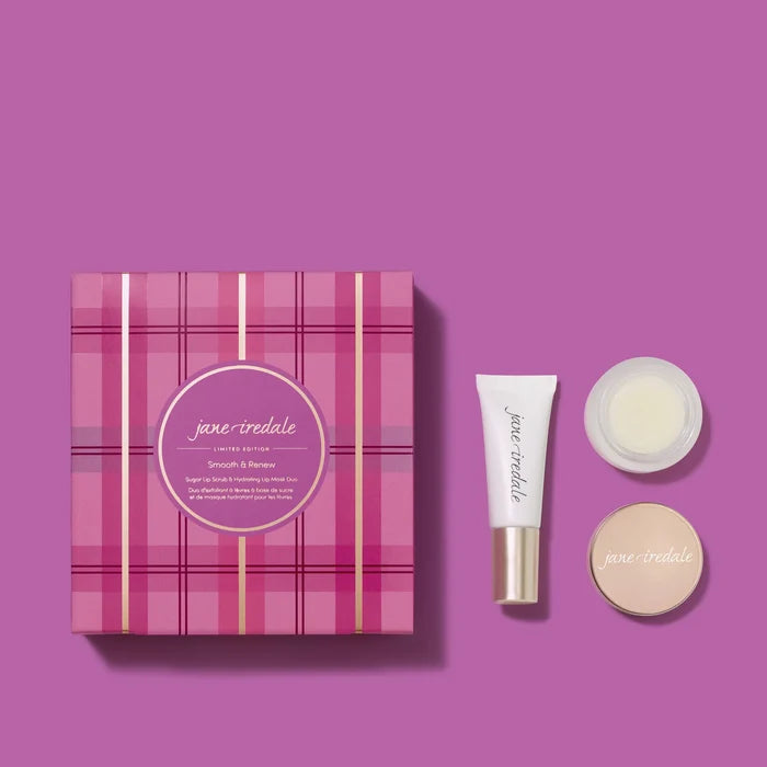 Smooth & Renew Sugar Lip Scrub & Hydrating Lip Mask Duo