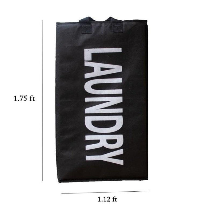 Square Folding Fabric Laundry Basket | Portable Storage Basket - HomeHatchpk