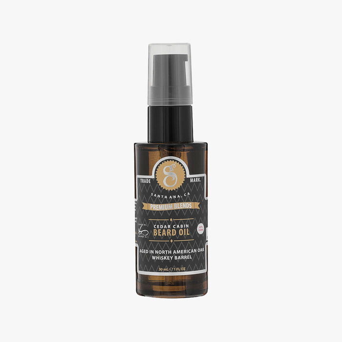 SUAVECITO PREMIUM BLENDS CEDAR CABIN BEARD OIL 30ML (1oz)