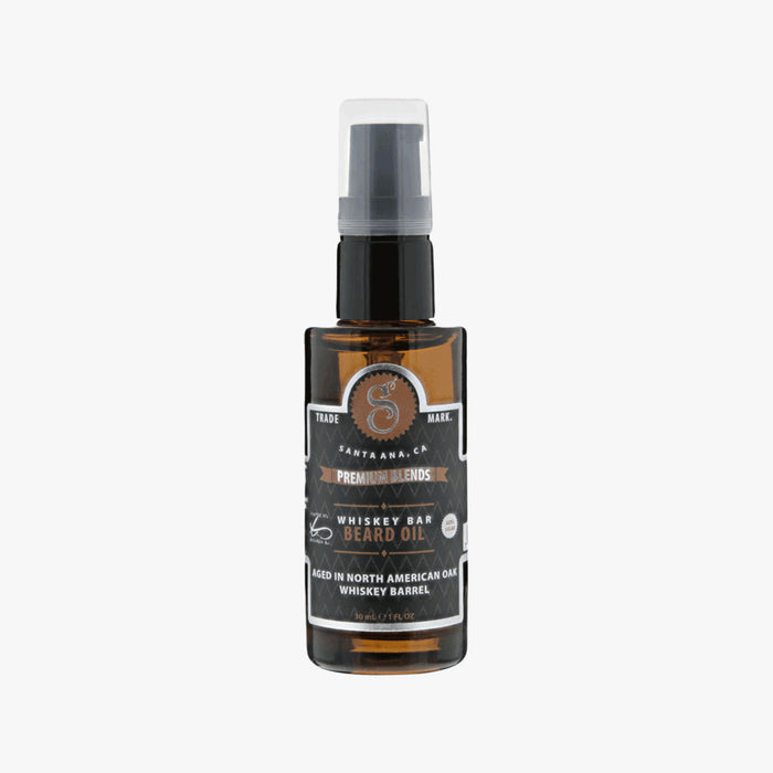 SUAVECITO PREMIUM BLENDS WHISKEY BAR BEARD OIL 30ML (1oz)