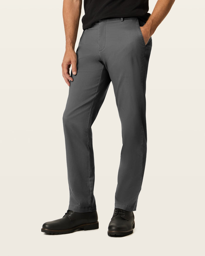 Ultra Soft Sueded Chino, Straight Fit