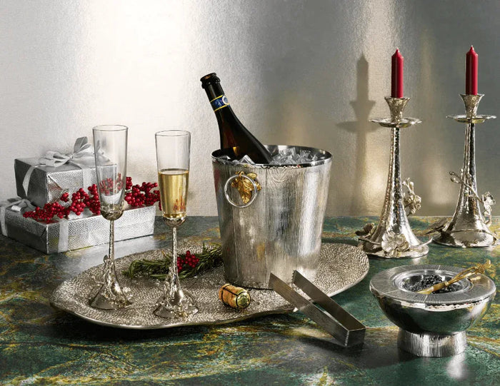 Michael Aram White Orchid Candleholders