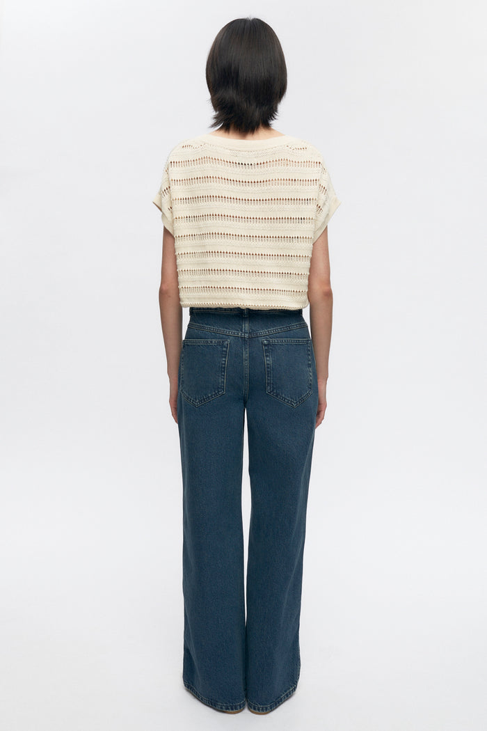 Women’s Acacia Knit Vest in Natural