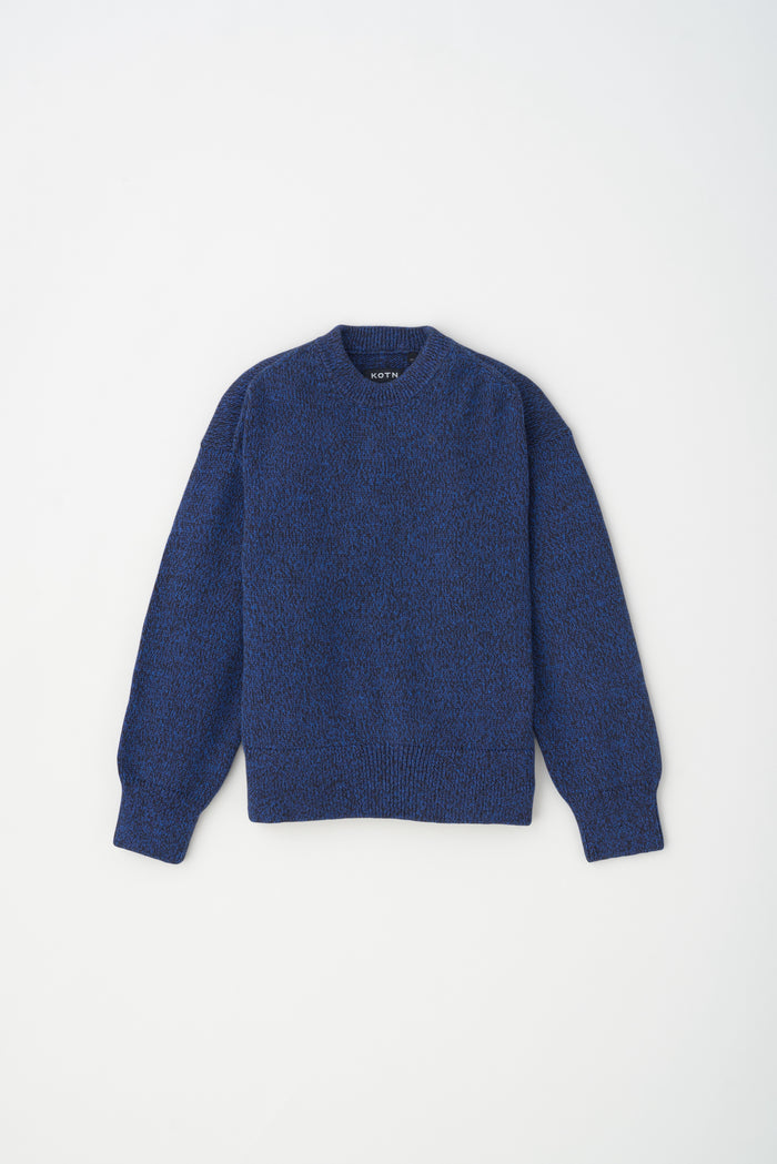 Women's Hamatah Sweater in Blue Lotus Melange