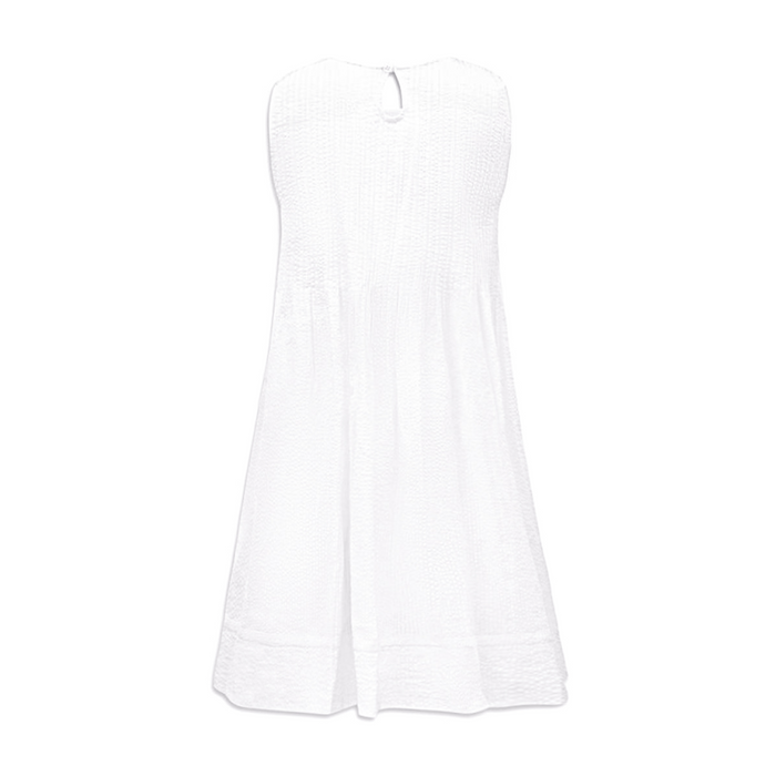women's harbor mist seersucker pintuck dress