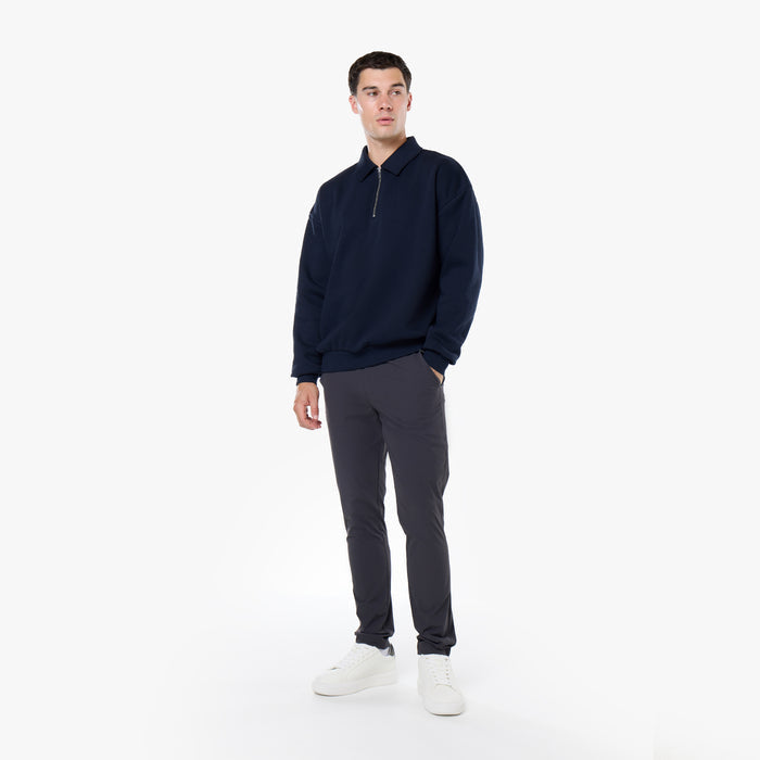 1/4 Zip Core Collar Fleece | Navy