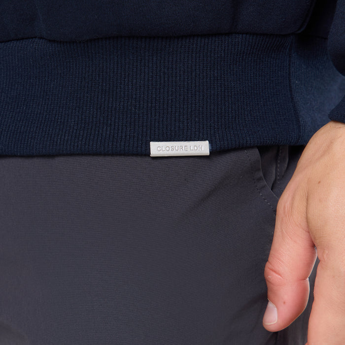 1/4 Zip Core Collar Fleece | Navy