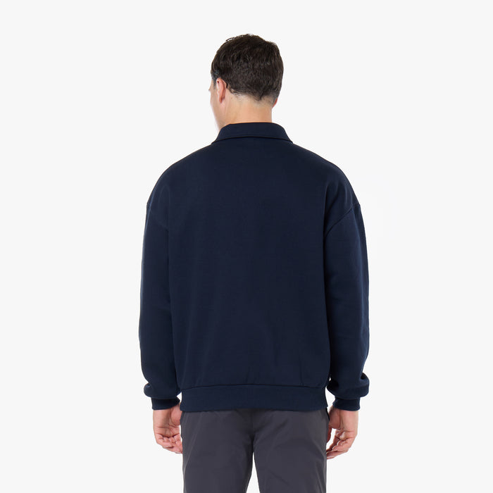1/4 Zip Core Collar Fleece | Navy