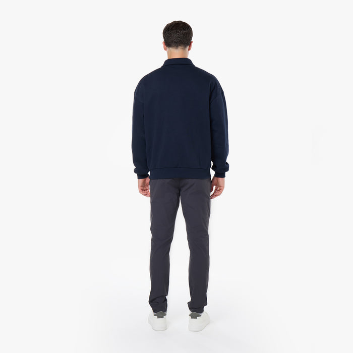 1/4 Zip Core Collar Fleece | Navy