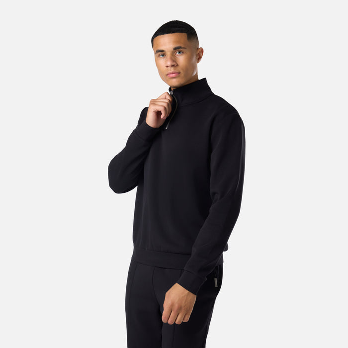 1/4 Zip Smart Funnel Scuba Set | Black
