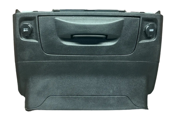 2013-2018 RAM 1500-3500 DASH LOWER STORAGE BIN BOX ASSEMBLY COVER 1VY88TRMAA OEM
