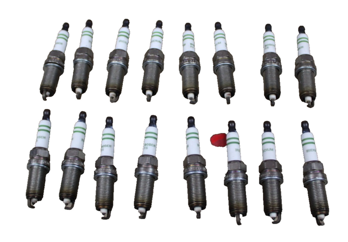 2021-2024 Ram TRX 1500 Full Spark Plug Set of 16 Low Mileage FR7SI332 Bosch R6