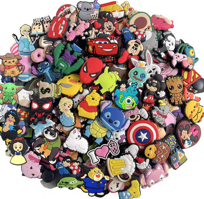 30 Elegant Random Croc Charms