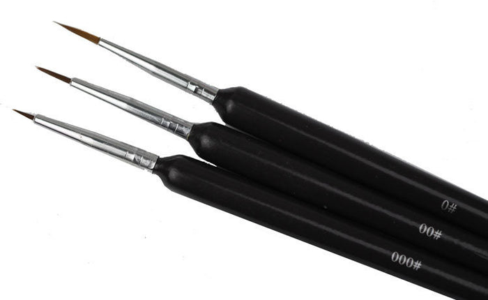 3pc Detailer brush sets