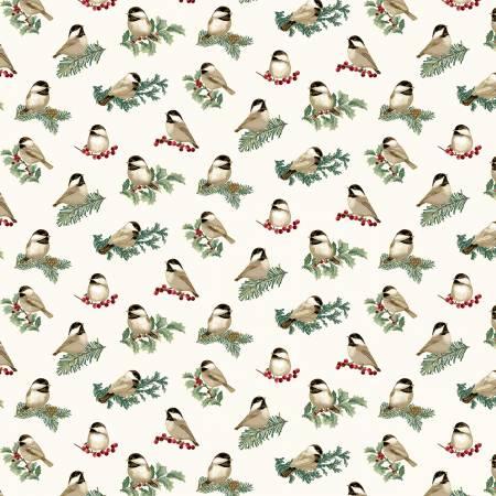 A FESTIVE MEDLEY - CHARMING CHICKADEES (4 YARDS)
