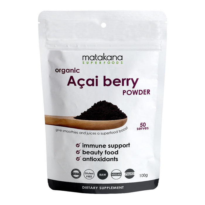 Matakana Superfoods Acai Berry Organic Freeze Dried Powder_1