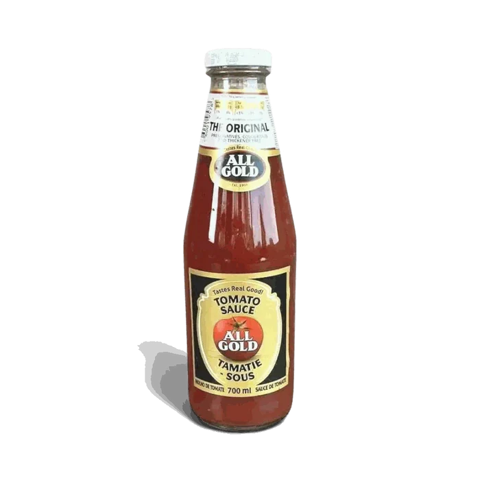 All Gold Tomato Sauce 700ml bottle authentic South African gluten-free ketchup