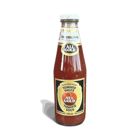 All Gold Tomato Sauce 700ml bottle authentic South African gluten-free ketchup
