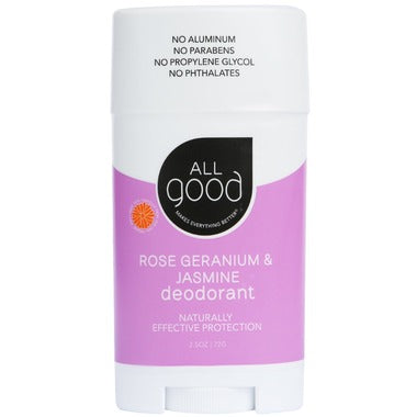 All Good: Rose Geranium & Jasmine Deodorant