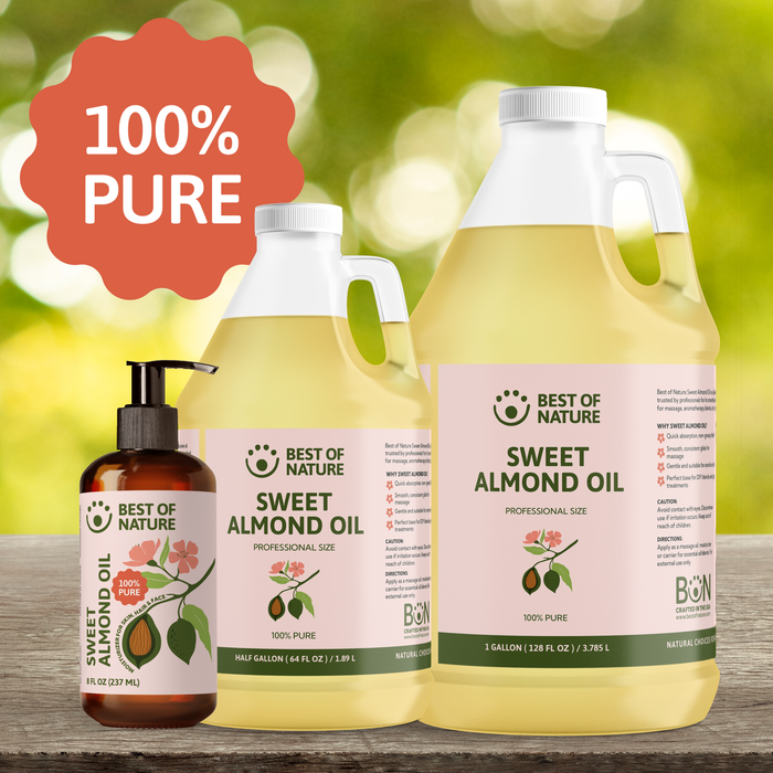 Almond Massage & Body Oil - 100% Pure